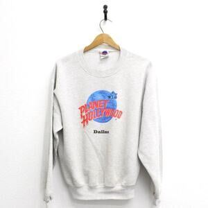 Vintage Planet Hollywood Dallas Texas Sweatshirt Large